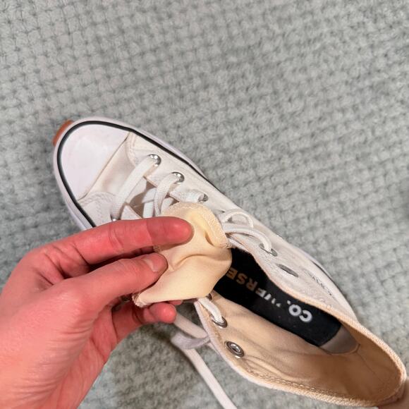 Converse Run Star Hike Platform High Top Wmns 6.5 platform Sneaker White - Picture 6 of 8